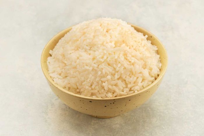 Steamed Rice white Bowl