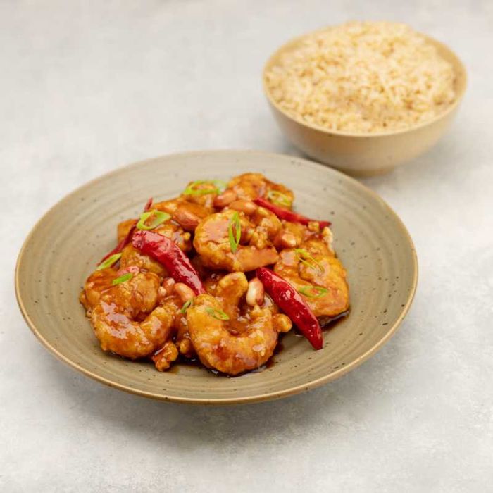Kung Pao Prawns