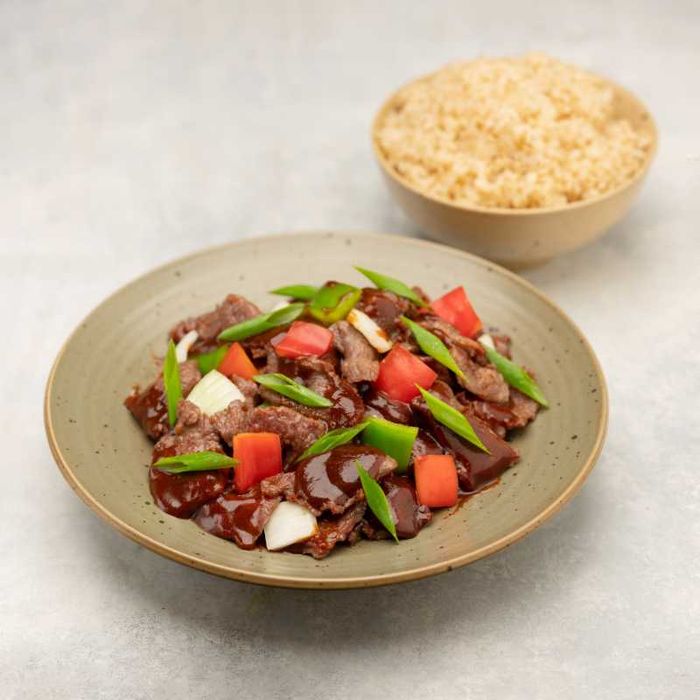 Sizzling Satay Beef